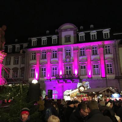 Pink Monday auf dem Marktplatz in Heidelberg (c) Steffen Schmid